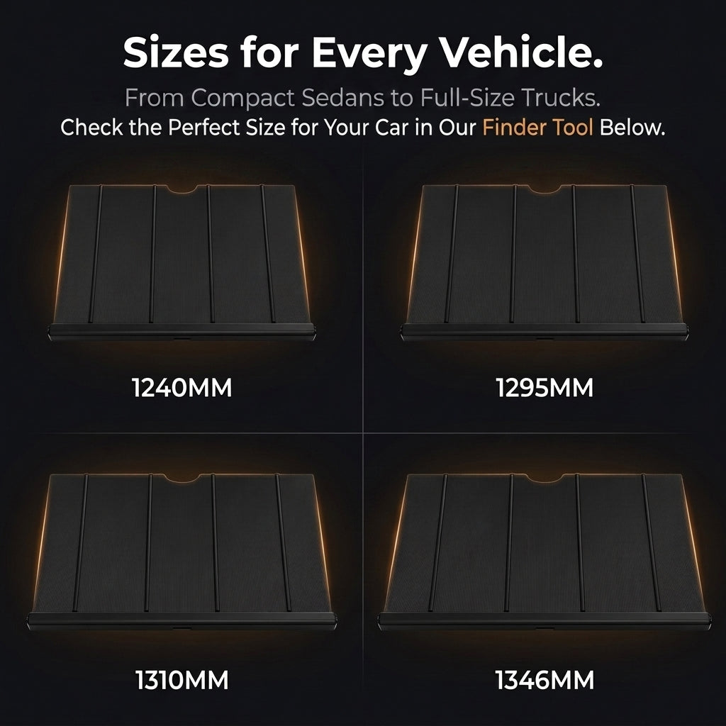 AutoShade Pro - Automatic Windshield Sunshade