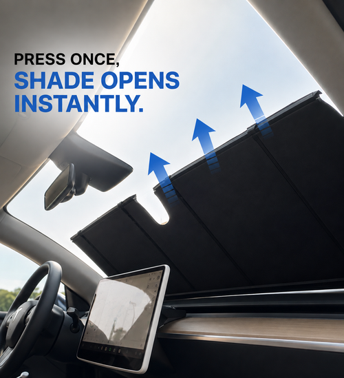 AutoShade Pro - Automatic Windshield Sunshade